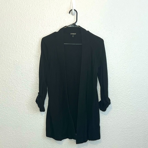Express Tops - Express Size M Black 3/4 Sleeve Top